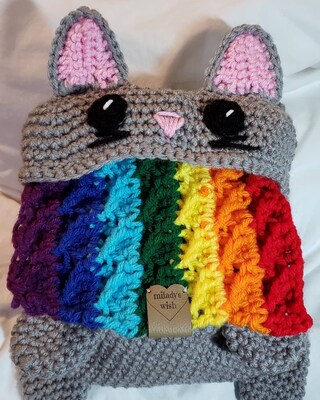 Cat scarf top and barf